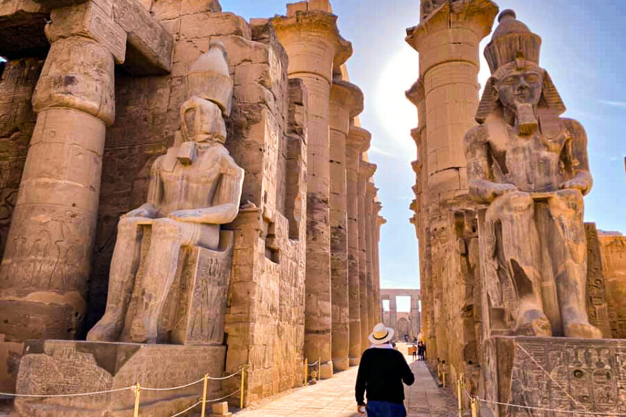 Besichtigung von Karnak-und-Luxor Tempel