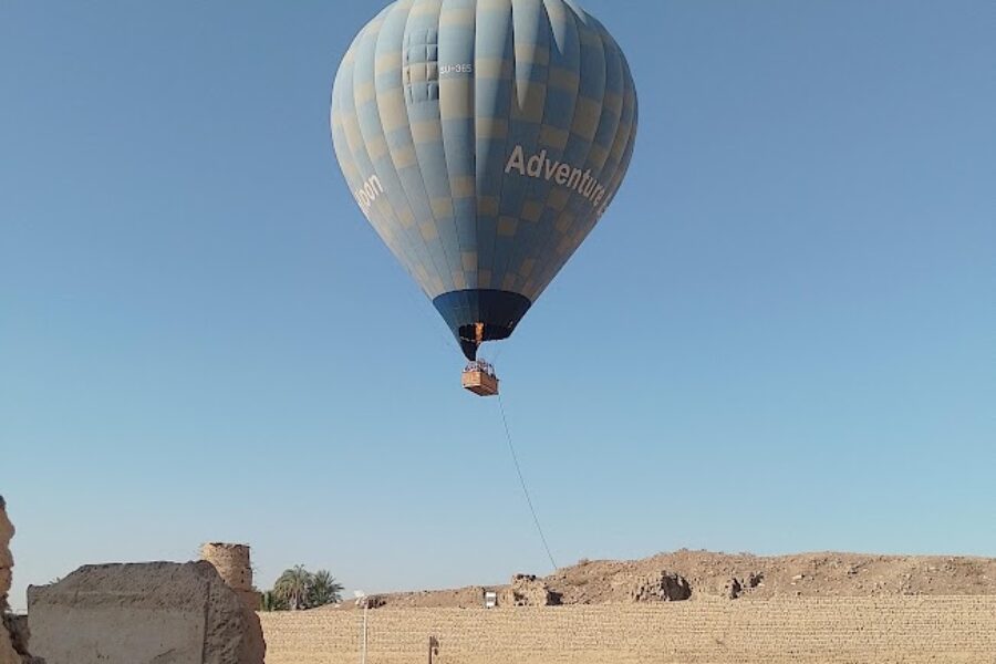 Entdecken Sie Luxor mit dem Heißluftballon