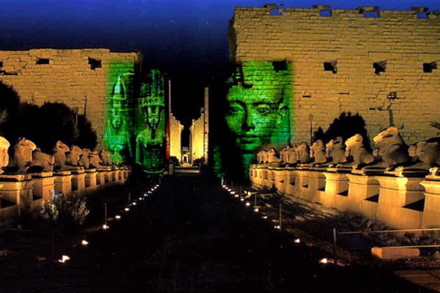 Klang und Licht in den Tempeln von Karnak