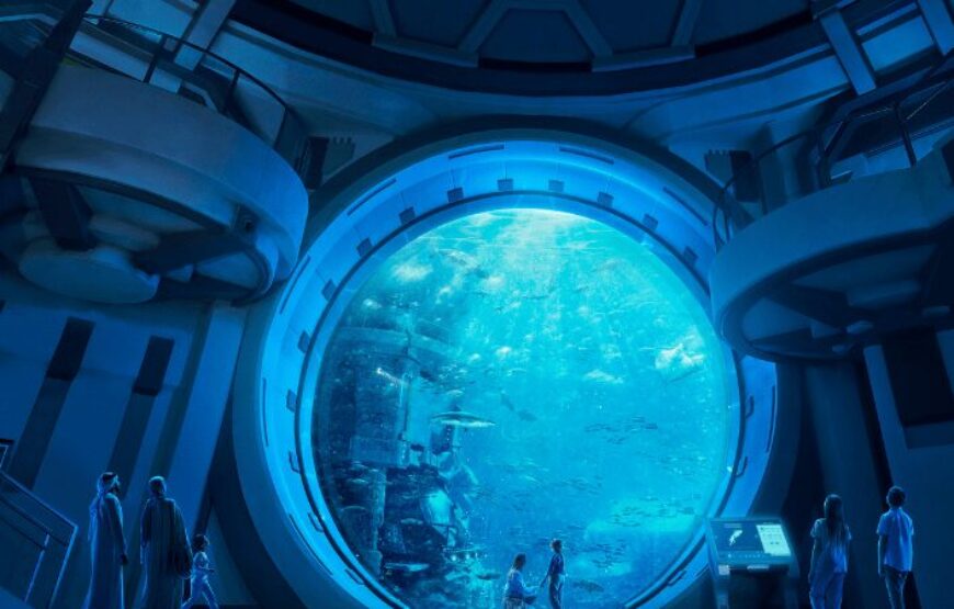 Der SeaWorld-Themenpark in Abu Dhabi