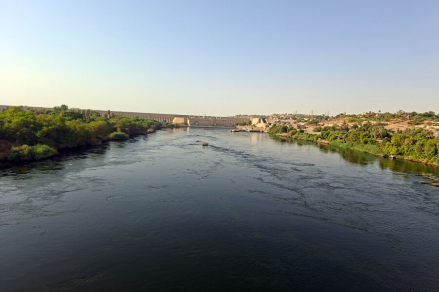 Der Alte Staudamm und Erster Nilkatarakt.